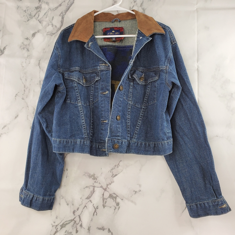 I love H81 Tribal Jean Jacket